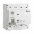 Выключатель дифференциального тока 4п 25А 30мА тип AC 6кА ВД-100N электромех. PROxima, EKF E1046M2530 (1 шт.)