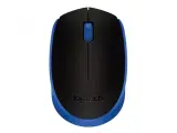 Мышь Logitech M171, оптическая, беспроводная, USB, синий и черный [910-004644]