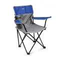Стул складной туристический НИКА Премиум 5, ПСП5/СС синий-серый