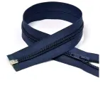 Молния MaxZipper пласт. спираль №5-N 35см цв. F330 синий уп.50шт