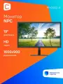 Монитор 19.5 NPC MH2002-A black (TN,1600x900,75Hz,5ms)