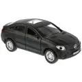 Легковой автомобиль ТЕХНОПАРК Mercedes-Benz Gle Coupe GLE-COUPE-GY/WT/BE 1:41, 12 см, черный матовый