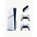 Игровая консоль PlayStation 5 Slim Blu-ray Disc, 1 ТБ, два геймпада + зарядная станция