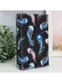 Сейф-книга дерево кожзам Медузы 21х13х5 см