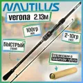 Спиннинг для рыбалки Nautilus VERONA VRS-702L 2.13м, тест 2-10гр
