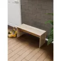 Скамья для сидения, ЛДСП, цвет дуб сонома, узкая, 70х30х42 см
