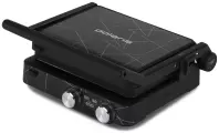 Электрогриль Polaris PGP 2502, 3 в 1: гриль, мини-печь, барбекю, 2 съемные панели с антипригарным покрытием