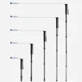 5-секционный телескопический карбоновый легкий фотоаппарат DSLR монопод трость для ходьбы для Nikon Canon Pentax Olympus Elders