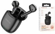 Наушники внутриканальные Borofone BW17, Only Me true, Bluetooth, TWS, цвет: чёрный