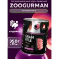 Корм влажный Зоогурман GRAIN FREE для собак, Индейка 12шт*350г