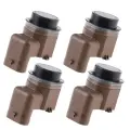 Парковочные системы для BMW F10, F07, F11, F12, F01, F25, E70, E71, X5, X6, X3, 66202180495, 2180495, 4 шт, новый датчик PDC парковки, 66202151635, Коричневый