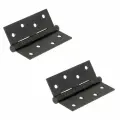 Комплект 2 петли Fuaro (Фуаро) универсальная IN4400U-BL (4BB 100x75x2,5) черный матовый