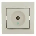 Розетка телевизионная оконечная TV СП Mira крем./крем. LEZARD 701-0303-130