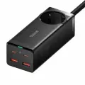 Сетевое зарядное устройство многопортовое Baseus GaN3 100w Pro Desktop Power Strip/ Быстрая зарядка, черный