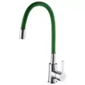 Смеситель для кухни с гибким изливом Ledeme Rainbow L4898-5 хром