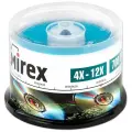 Носители информации CD-RW Mirex 700Mb/12х/Cake 50шт/уп 50/300(UL121002A8B), 1835829