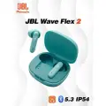 Беспроводные Bluetooth-наушники JBL WAVE FLEX 2 blue，Музыкальные наушники, наушники беспроводные, наушники jbl