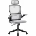 Офисное кресло / компьютерное кресло Defender VARNA Сетка, серый, 3D подголовник, Поясничный упор
