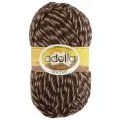 Пряжа ADELIA ZOLTAN 100% шерсть 100 г 115 м №139 бежевый-коричневый