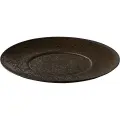 Тарелка «Студио Ро», керамика, 311 мм, коричневый (Studio Raw)