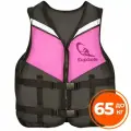 Спасательный жилет SupSafe до 65 кг, 46-48 черный; розовый