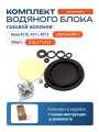 Ремкомплект VLGAS для водяного блока газовой колонки Vilterm S10, S11, S13; Нева 4510, 4511, 4513 (с 2015 по 2017г)