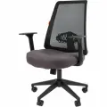 Кресло офисное Chairman 535 Россия LT ткань черный/серый
