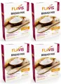 Смесь для выпечки хлеба Flavis Bread mix, низкобелковая, 4 шт по 510 г(500+10)