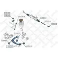 STELLOX 5700196SX рычаг нижний левый! Peugeot 308, Citroen C4 1.4i-2.0i/1.6HDi/2.0HDi 08>