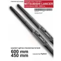 Стеклоочистители для Mitsubishi Lancer 9 - дворники лансер, комплект.