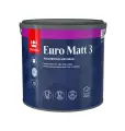 Краска интерьерная Tikkurila/Tikkivala Euro White глубокоматовая белая 2,7 л