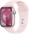 Смарт-часы Apple Watch Series 9 A2980, 45мм, светло-розовый/розовый [mr9h3zp/a]