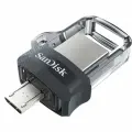 Флэш-диск USB 32Gb SanDisk Ultra Dual Drive, USB3.0, черный (SDDD3-032G-G46)