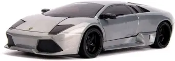 Машина Jada 1:24 Lamborghini Murcielago Car Model (светло серый)