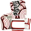 Боксерские перчатки Fairtex BGV14 WR Art Collections Red Wave. 12 oz