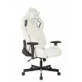 Кресло игровое Knight Outrider молочный, с регулируемой спинкой, регулируемые подлокотники