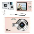 Детская цифровая камера BuyinCoins 1080P, Розовый