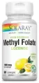 Solaray Methyl Folate Sugar Free Lozenge (Метилфолат ) лимон без сахара 1000 мкг 60 пастилок