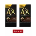 Кофе в капсулах Lor Espresso Forza для кофемашин Nespresso 10шт, 52г. Набор 2 упаковки.