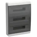 IEK TEKFOR Корпус пласт. ЩРН-П-54 IP41 черн. прозр. дверь TF5-KP12-N-54-41-K01-K03