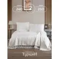 Покрывало на кровать 240х260 с наволочкой Турция