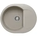 Врезная кухонная мойка Polygran Atol-620, серый