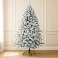 Искусственная елка Лапландия заснеженная 150 см, ПВХ, Winter Deco, 7500061