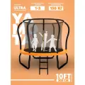 Каркасный батут Yamota Ultra 10ft (305 см), с внутренней защитной сеткой