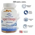 Омега-3, Norway Nature Super Omega 3, 120 капсул / EPA 350, DHA 250 / Рыбий жир