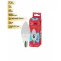 (15 шт.) Светодиодная лампочка ЭРА ECO свеча B35 E14 6W(480lm) 4000K 4K 110x37 B35-6w-840-E14 7060 Нейтральный белый. Цоколь E14
