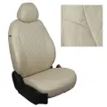 Комплект чехлов Автопилот Ромб Hyundai Sonata (DN8) с 19г. Бежевый + Бежевый