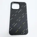 Кевларовый чехол с MagSafe DiXiS Carbon Case для iPhone 15 Pro (BMB15Pro-WM-1B)