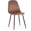 Стул для кухни мягкий TetChair BREEZE (mod. 4724), ткань, коричневый, 1 шт.