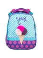 Рюкзак школьный Ergonomic Classic Ice cream, 2 отделения, 2 боковых кармана, EVA-материал, 37х29х17см